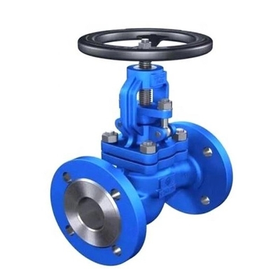 DIN GS-C25 Cast Iron globe valve (WJ41H)  DIN Standard GS-C25 Carbon Steel Flange RF Bellows Seal Globe Valve