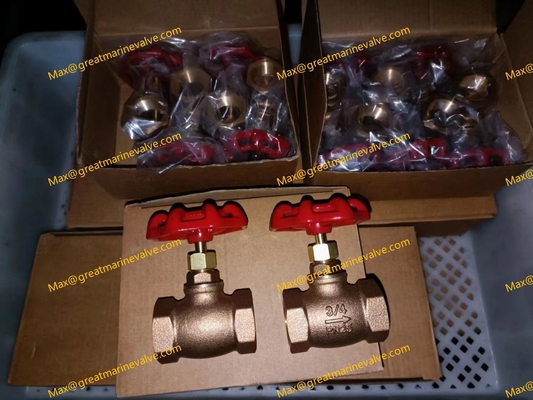 JIS B2011 Bronze screw thread globe valve ,BRONZE SCREWED GLOBE VALVE, JIS B-2011,