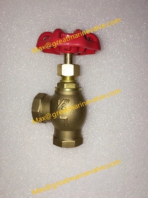 JIS B2011BRONZE SCREWED ANGLE GLOBE VALVE, JIS B-2011,IMPA755111