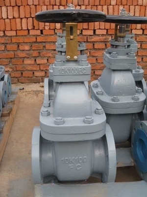 Marine Cast Iron Gate Valve JIS F7364 10K DN50--DN400