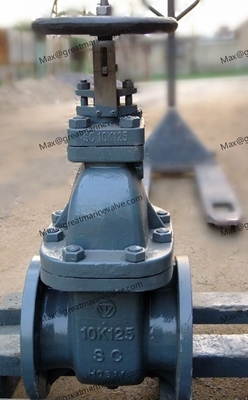 Marine Cast Steel Gate Valve JIS F7366 10K