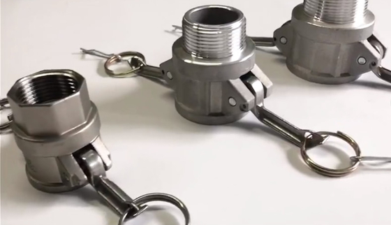 Quick connect camlock couplings fittings,Stainless steel (SS316, SS304), Brass, Aluminum, Polypropylene, Nylon