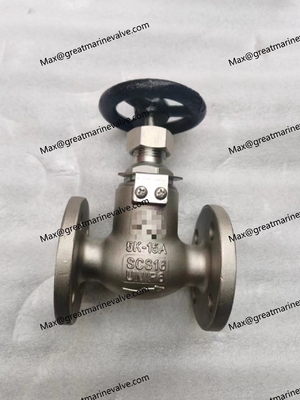 JIS SUS VALVES FOR KOREA MARKET,SCS16/SCS14 Globe valve,angle valves, check valves according to JIS F7301 해양밸브 스테인레스 스