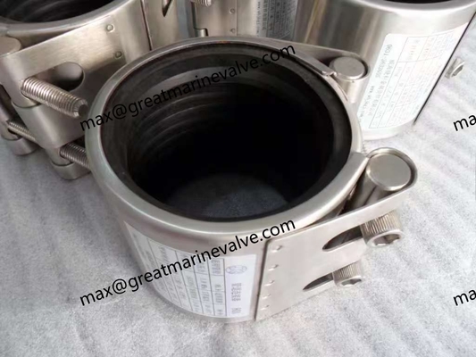 SUS316 316L 304 MF-S Clamp,Grip clamp FLEX COUPLING,IMPA 614160,614161,614162,614166,614167,614168614163,614164,614165