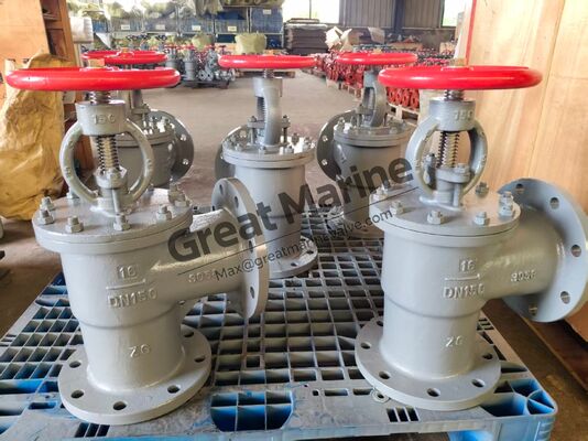 Marine Cast Steel Flanged SDNR Valve GB/T 585-2008 Type A/AS DIN GLOBE CAST STEEL VALVE,GGLOBE CHECK VALVE, GLOBE SDNR VALVE
