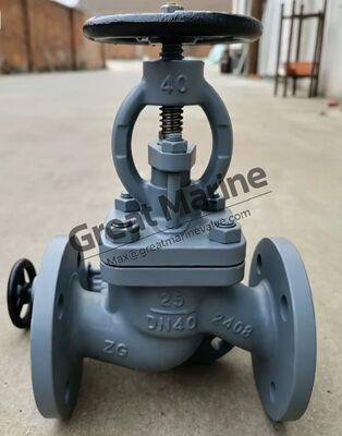 Marine Cast Steel Flanged SDNR Valve GB/T 585-2008 Type A/AS DIN GLOBE CAST STEEL VALVE,GGLOBE CHECK VALVE, GLOBE SDNR VALVE